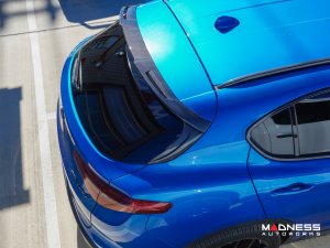 Alfa Romeo Stelvio Rear Window Trim - Carbon Fiber 